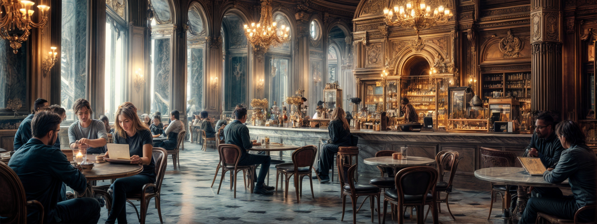 Qué eran los Cafés Literarios y cómo influyen en la cultura del café hoy