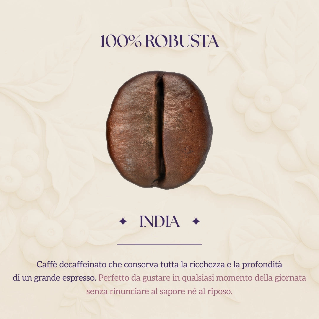 Café Italiano en Grano 1kg Descafeinado