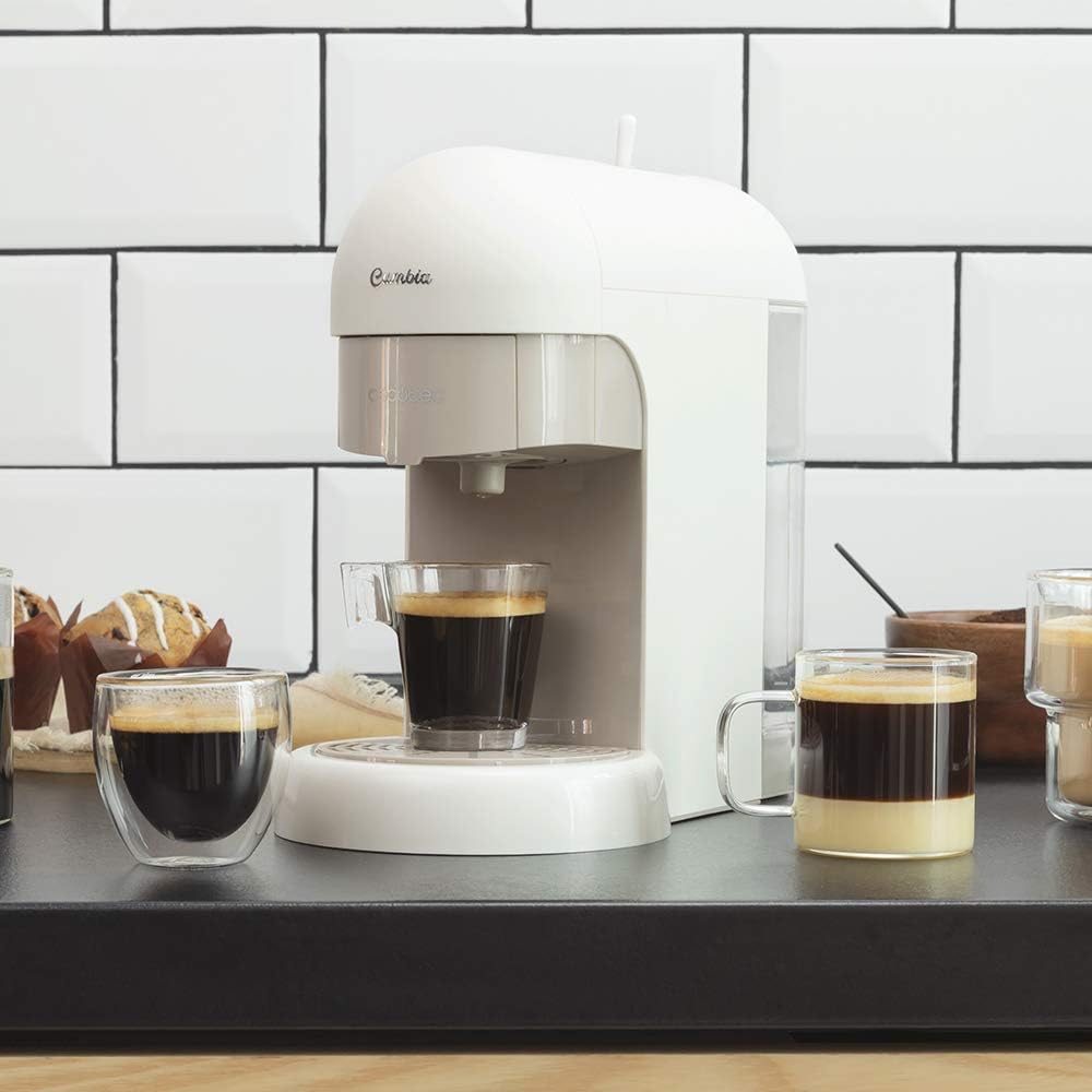 Cecotec® Espresso coffee maker Cumbia Capricciosa White