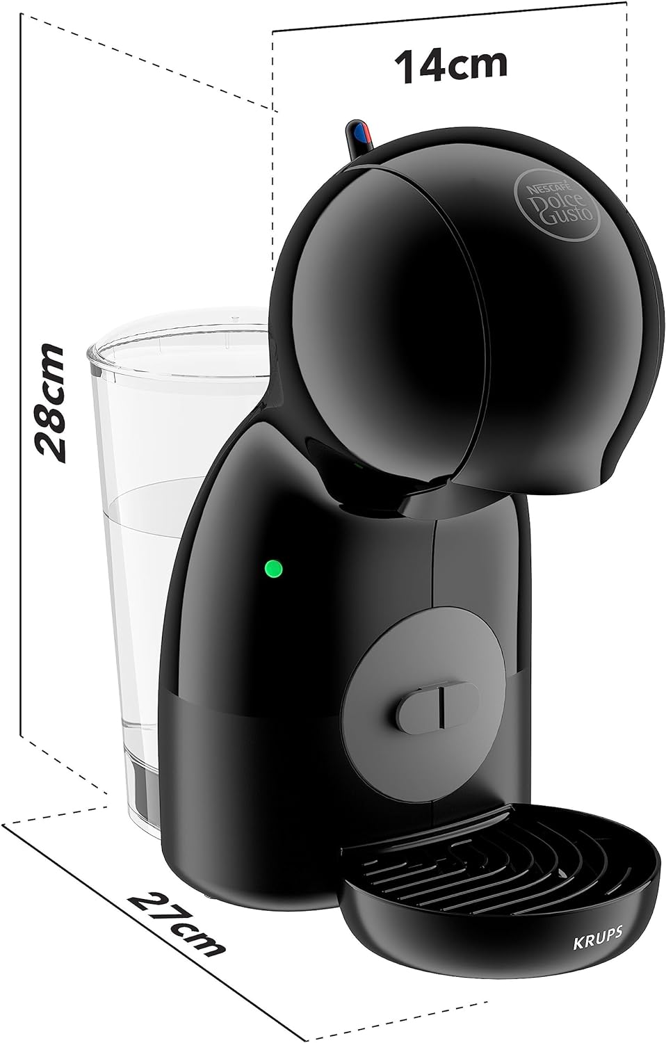 Nescafé® Dolce Gusto® Piccolo XS - Negro y Gris