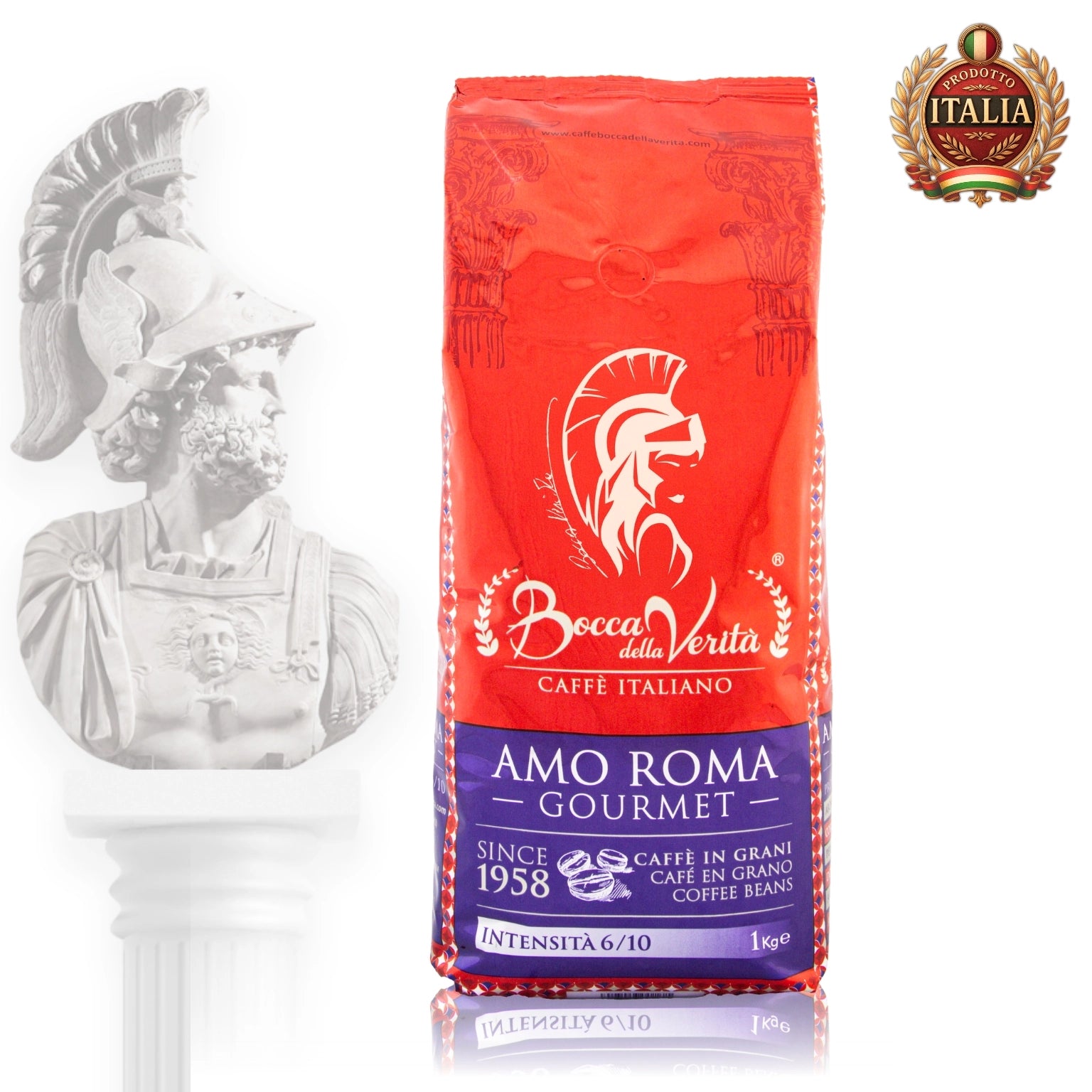 Chicchi di caffè italiano