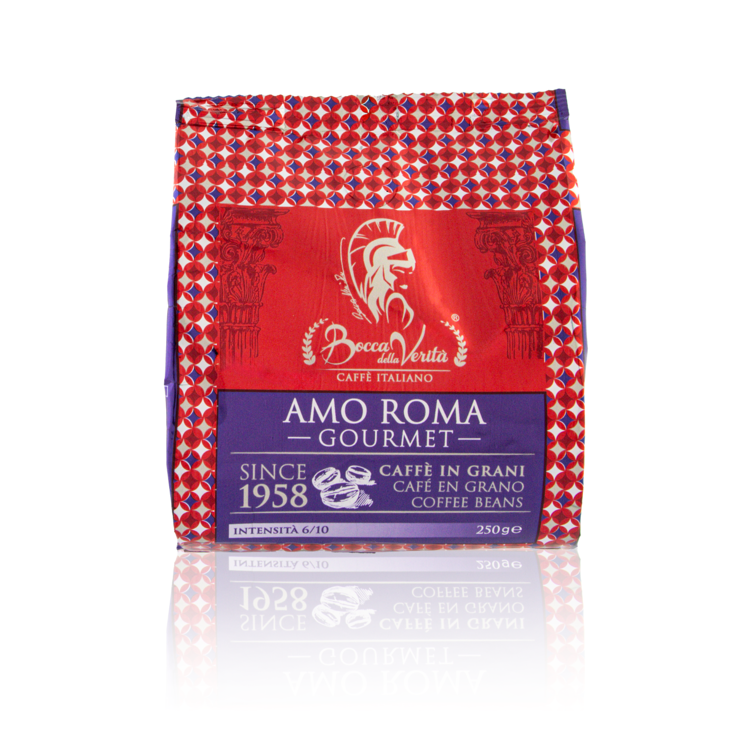 Caffè italiano in grani 250g Amo Roma Gourmet