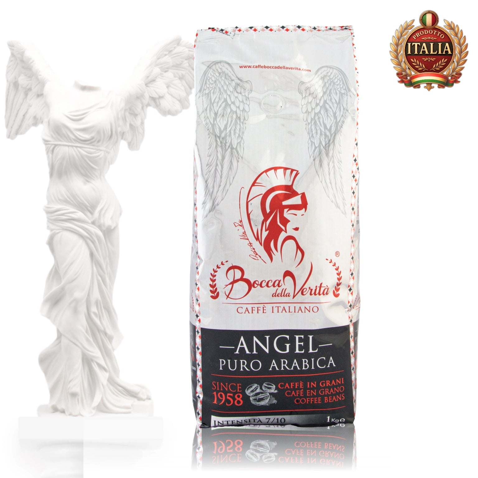 Chicchi di caffè italiano