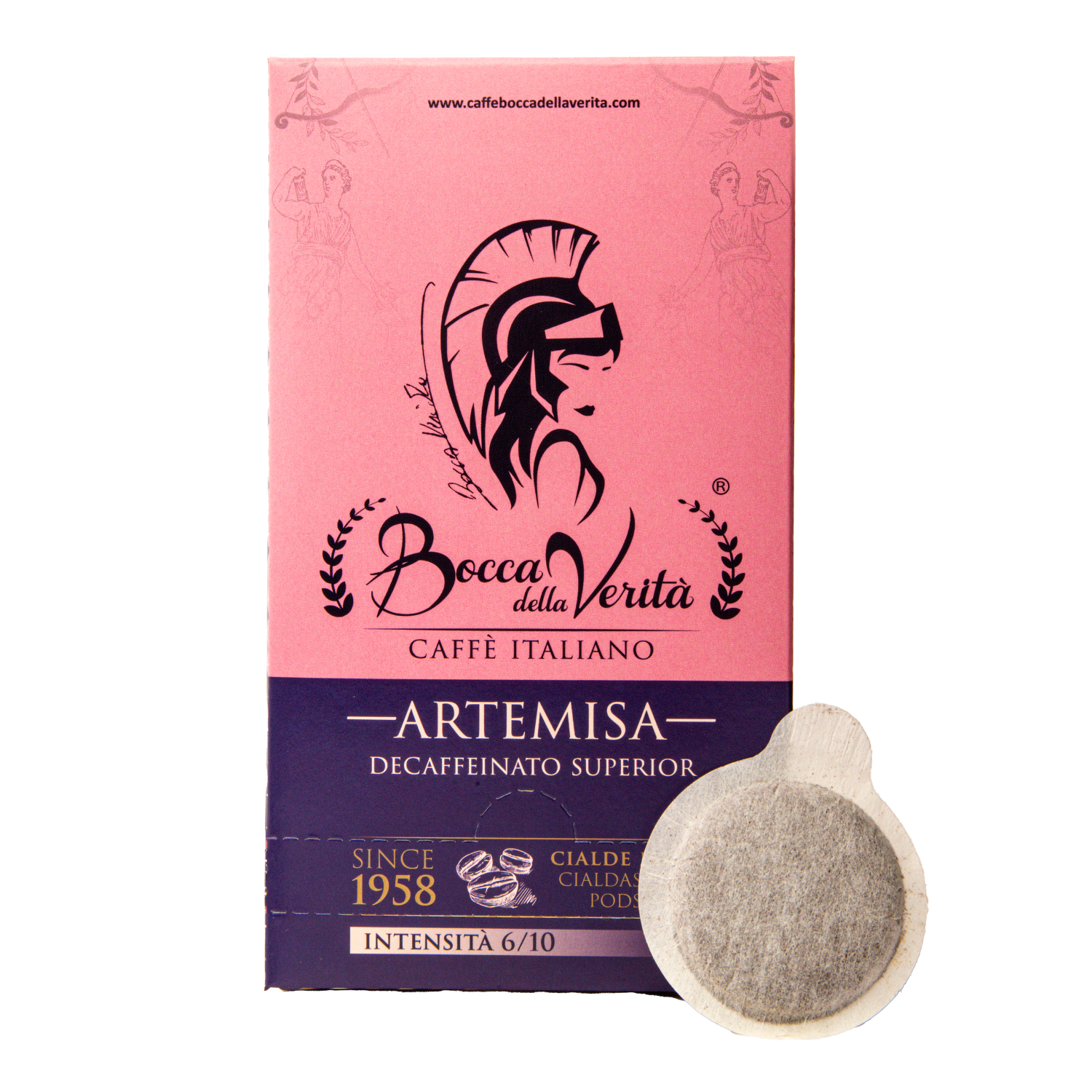 Cialde Pods ESE 44mm Decaffeinated Italian Coffee