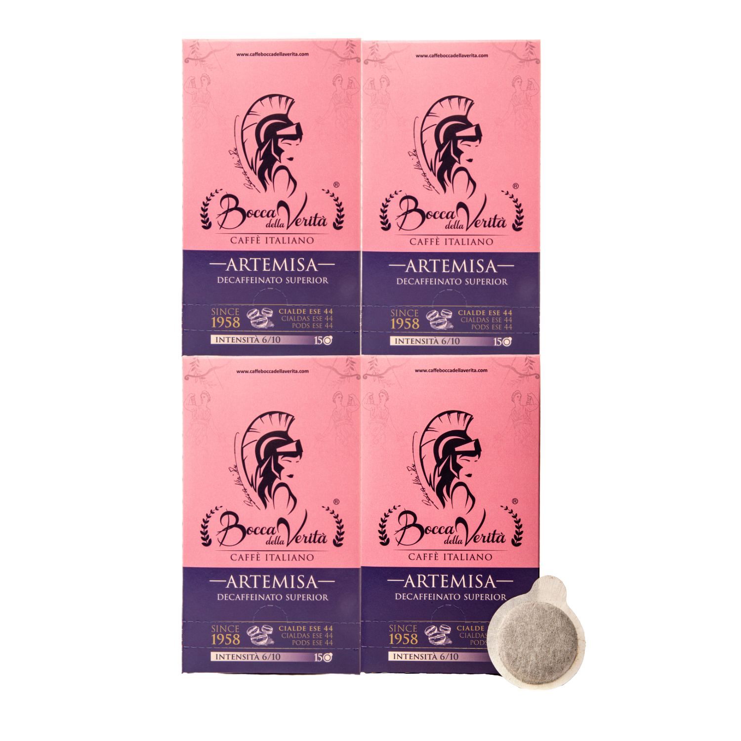 Cialde Pods ESE 44mm Decaffeinated Italian Coffee