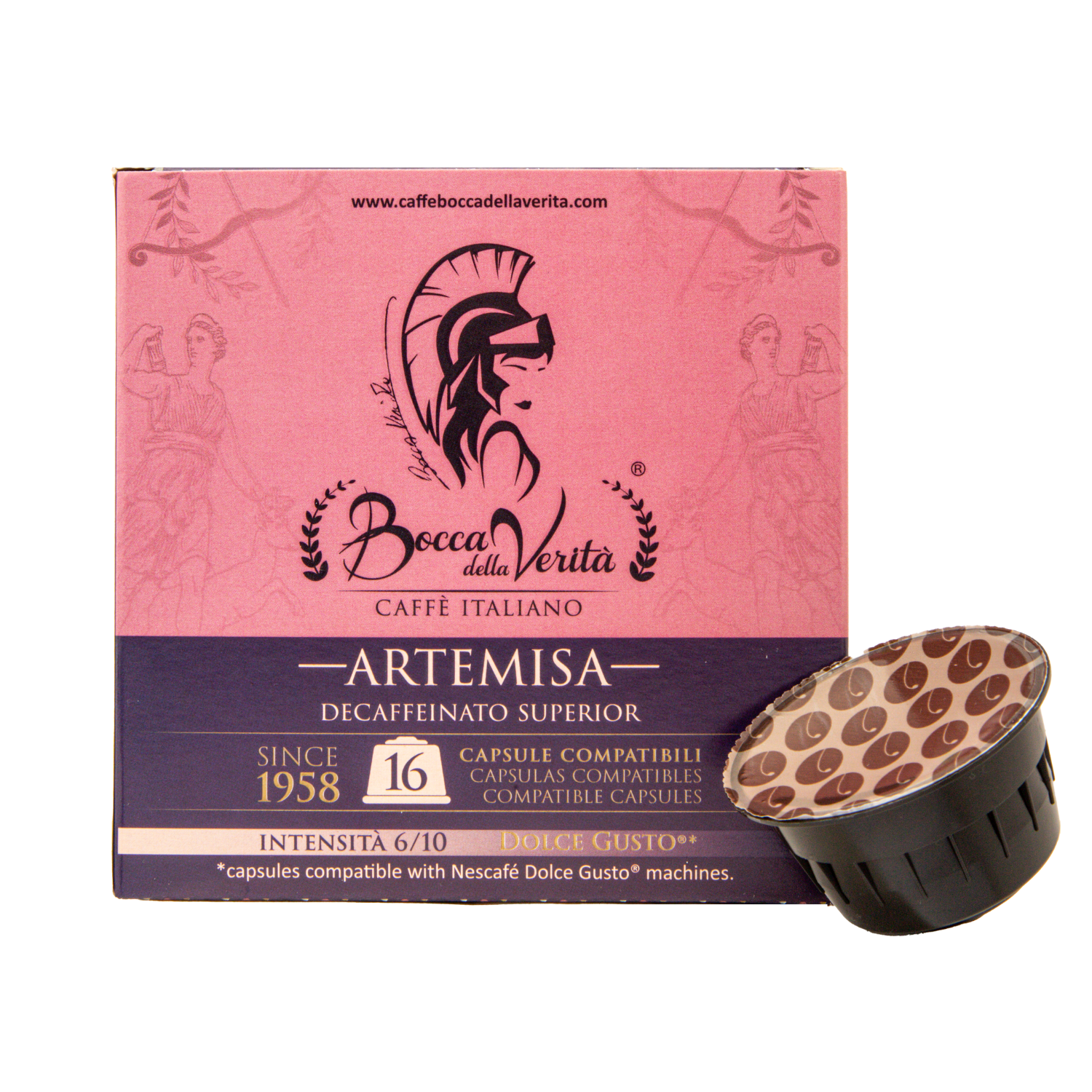 Cápsulas Compatibles Nescafé® Dolce Gusto® Café Italiano Descafeinado