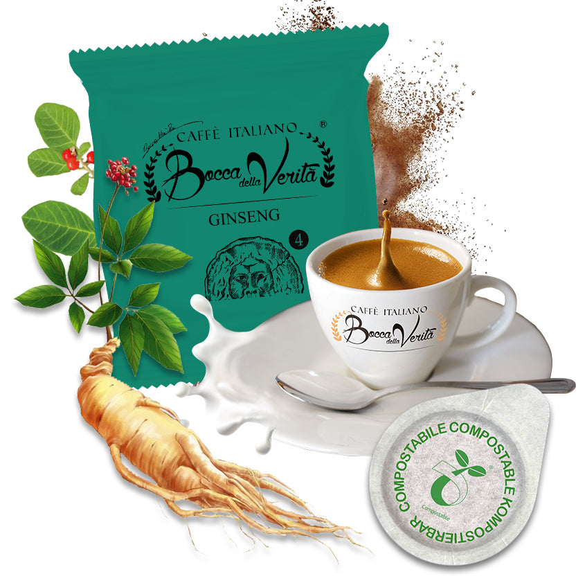 Cialde Pods ESE 44mm Italian Coffee with Ginseng