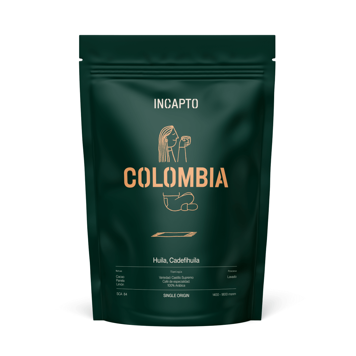 Cafetera Espresso SAGE Barista Express Impress+3Kg Brasil INCAPTO+3Kg Colombia INCAPTO