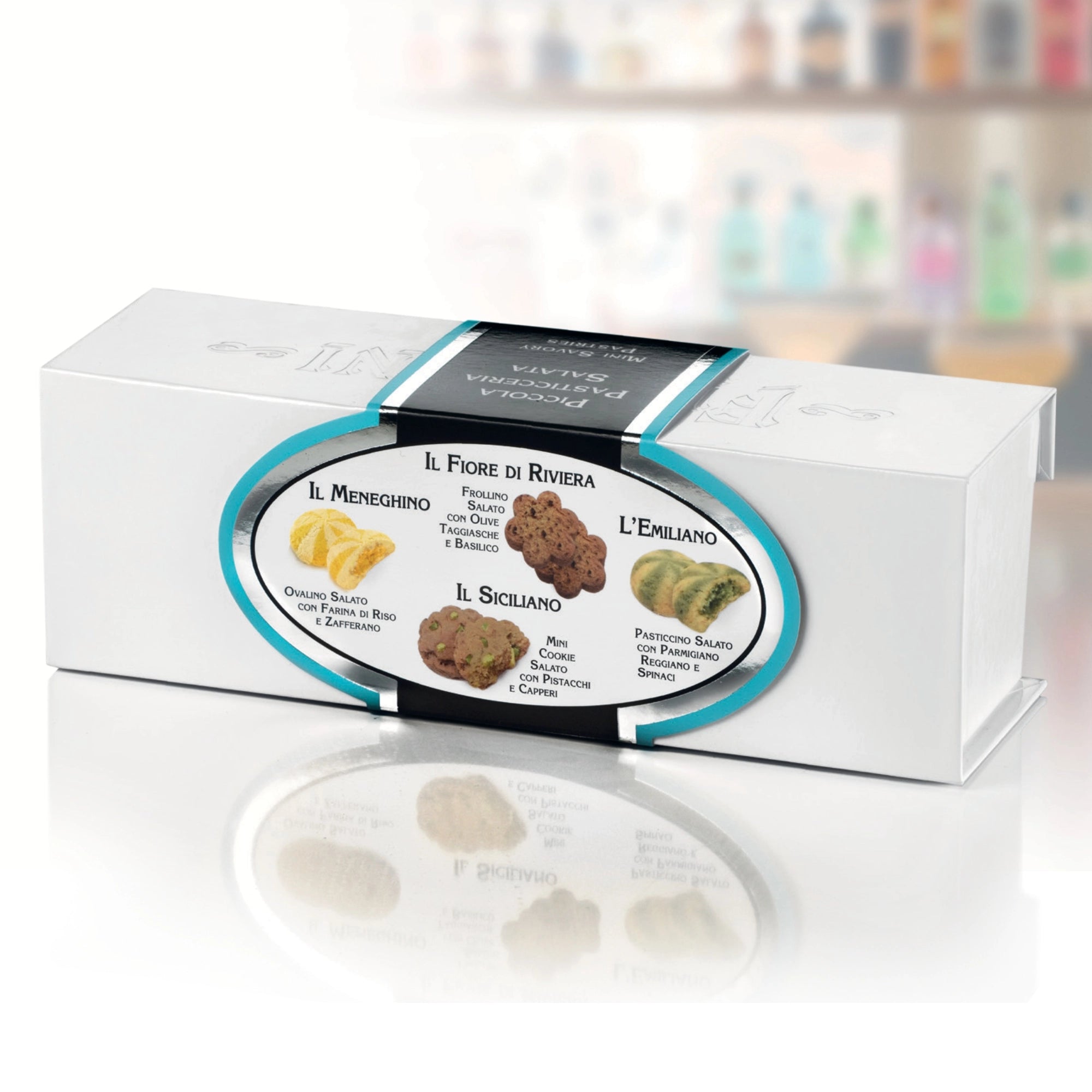 Small Chest of 4 Flavors 1 Blue Assortment 120g