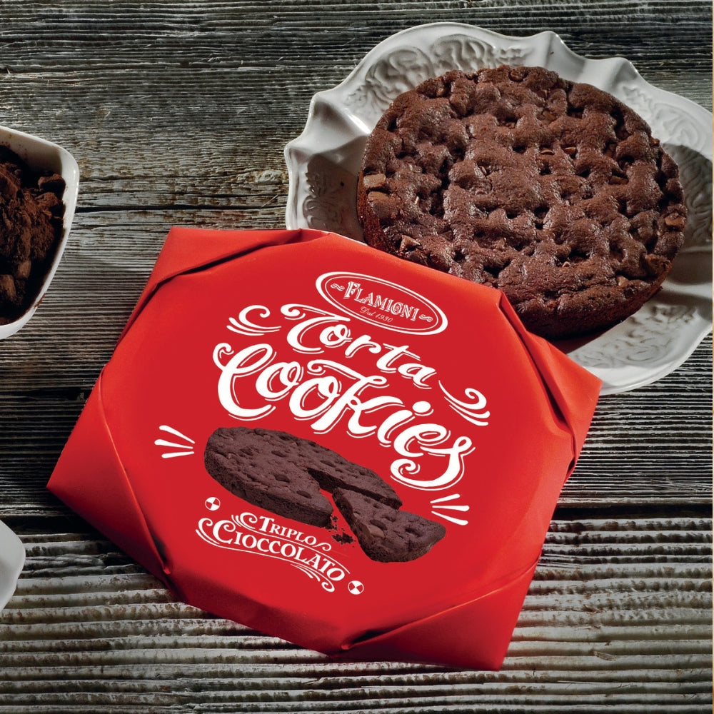 Tarta Cookies al Triple Chocolate