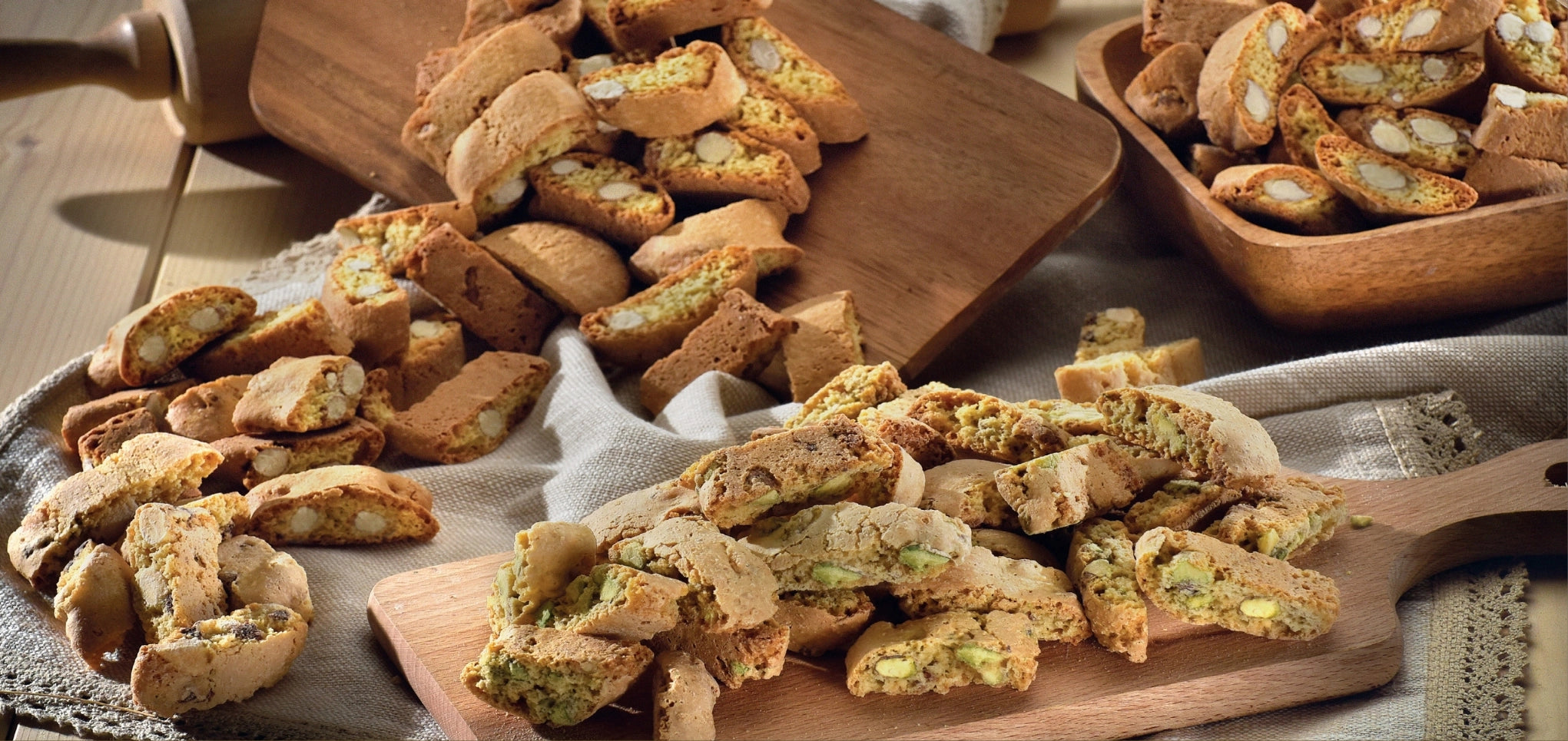 Cantuccini Con Almendras Y Gotas De Chocolate Negro Extra