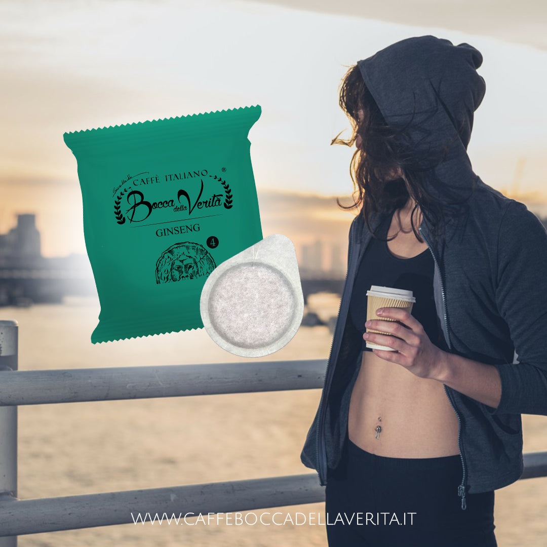 Cialde Pods ESE 44mm Italian Coffee with Ginseng