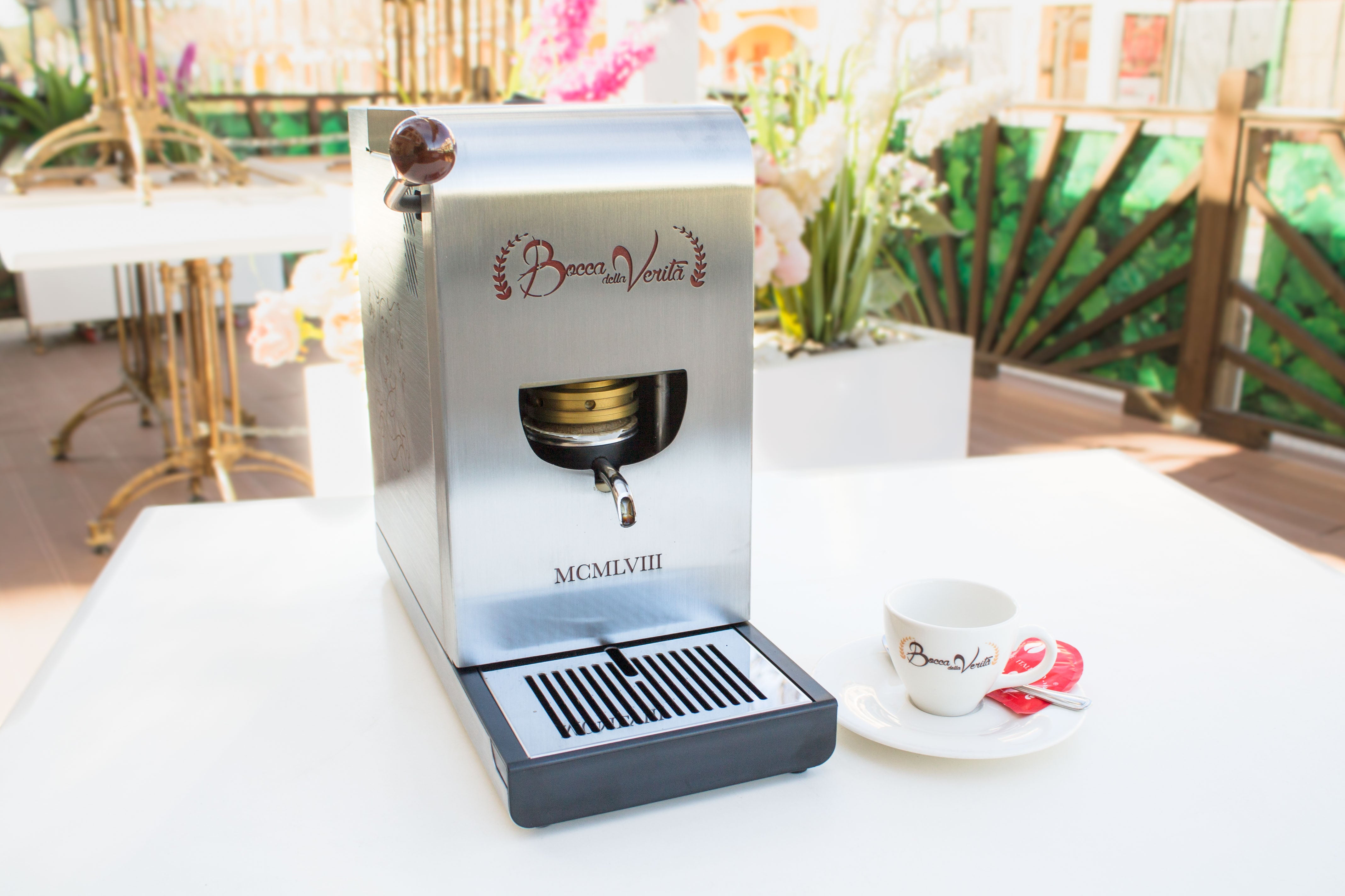 Cafetera para Cialde Pods ESE 44 mm Fabricado en Italia