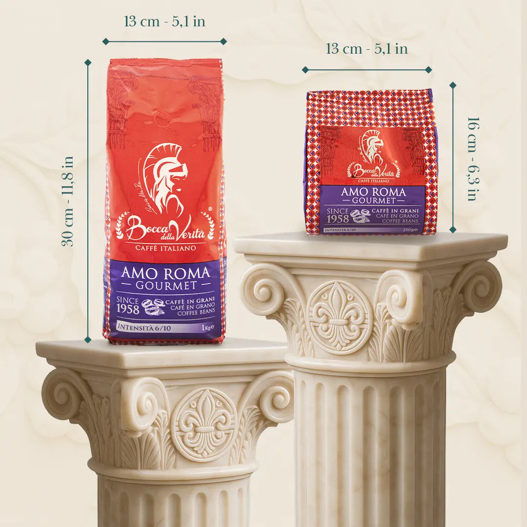 Chicchi di caffè italiano "AMO ROMA®" Gourmet