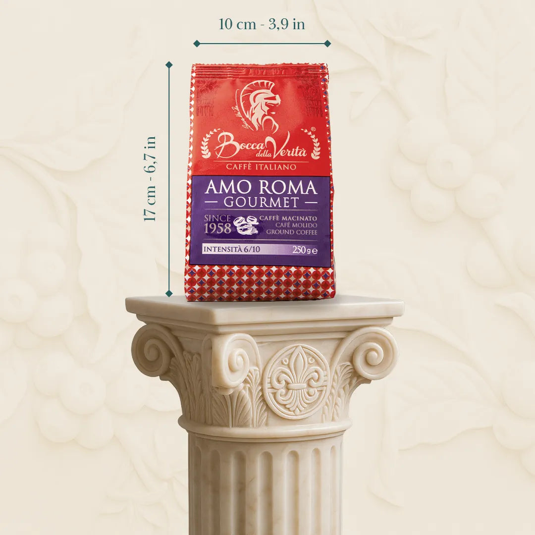“Amo Roma” Café Italiano Molido 250G 50%Arabica 50%Robusta