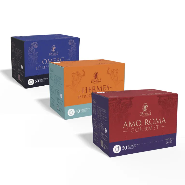 THOMAS – La nueva cafetera para monodosis ESE 44 mm. (150 cialda de regalo)