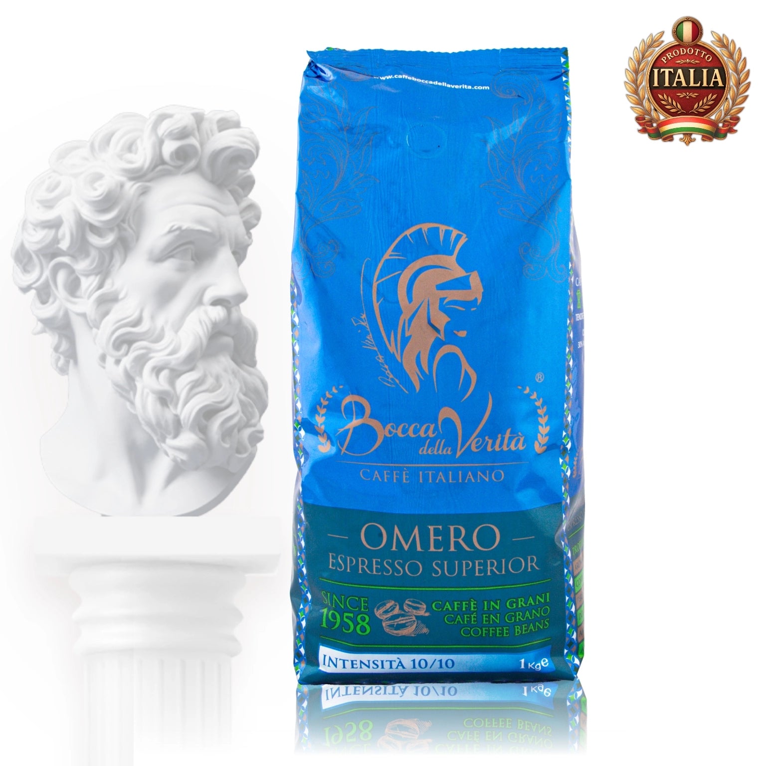 Chicchi di caffè italiano