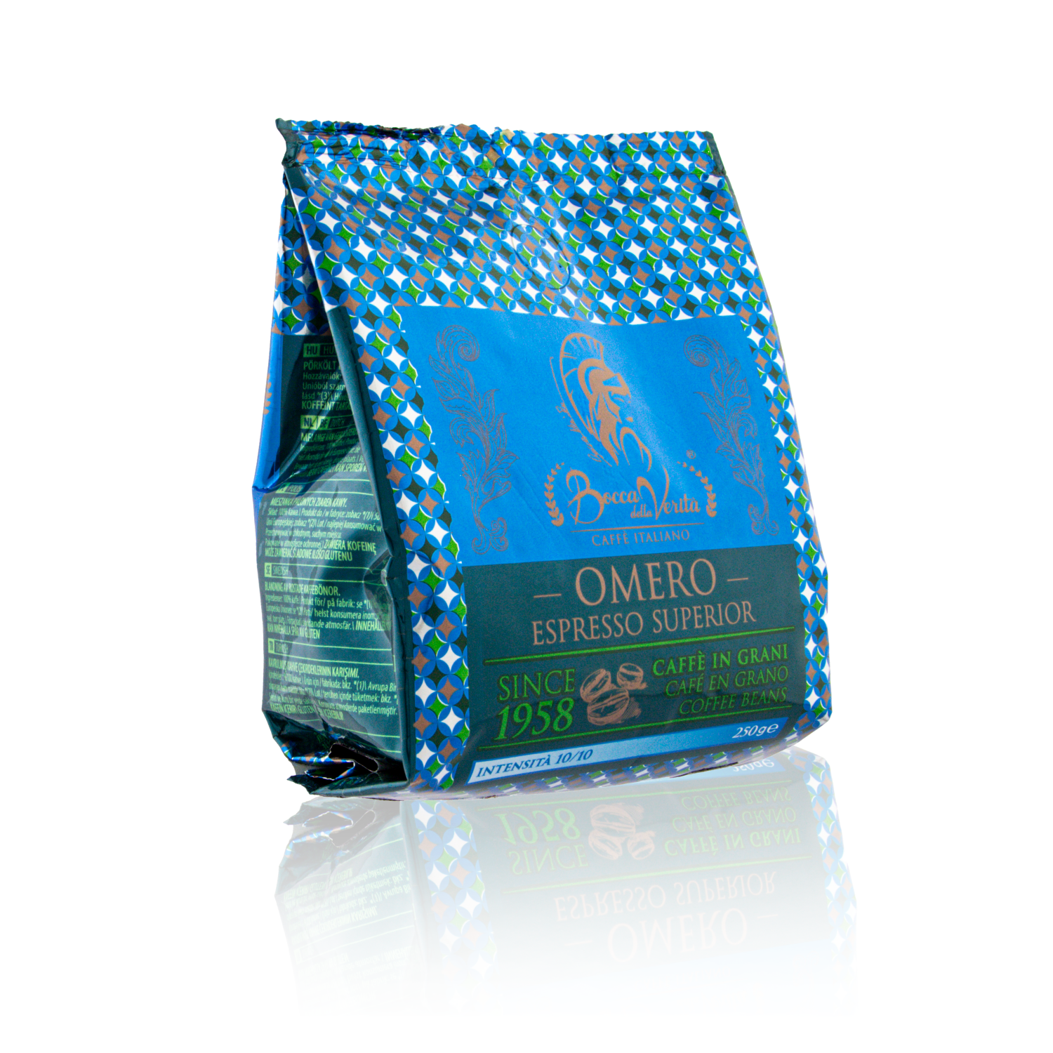 Café Italiano en Grano Omero Espresso Superior