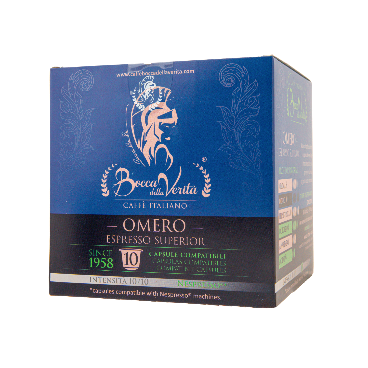 Compatible Nespresso® Capsules Superior Italian Coffee