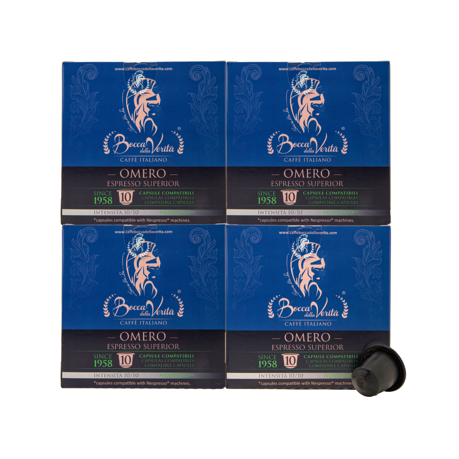 Compatible Nespresso® Capsules Superior Italian Coffee