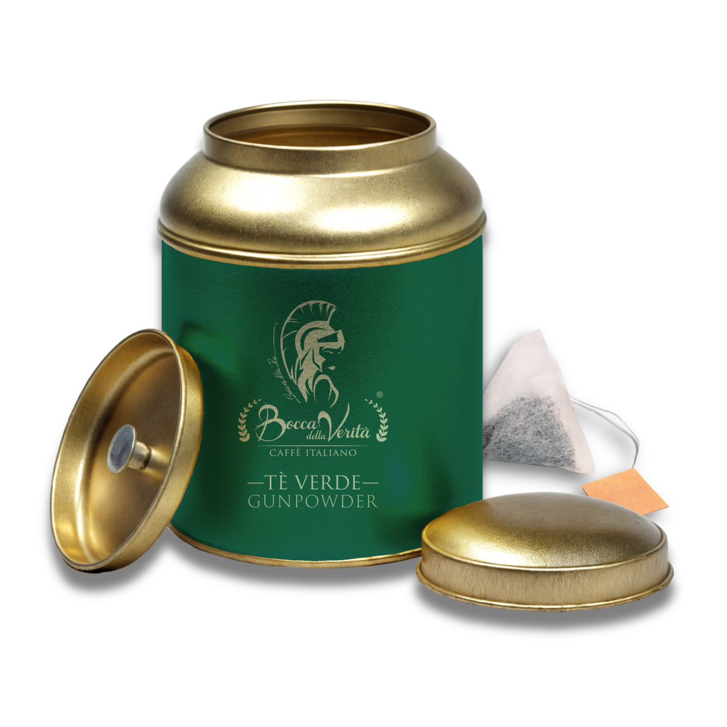 Té Verde Gunpowder en 30 Bolsas de Piramide