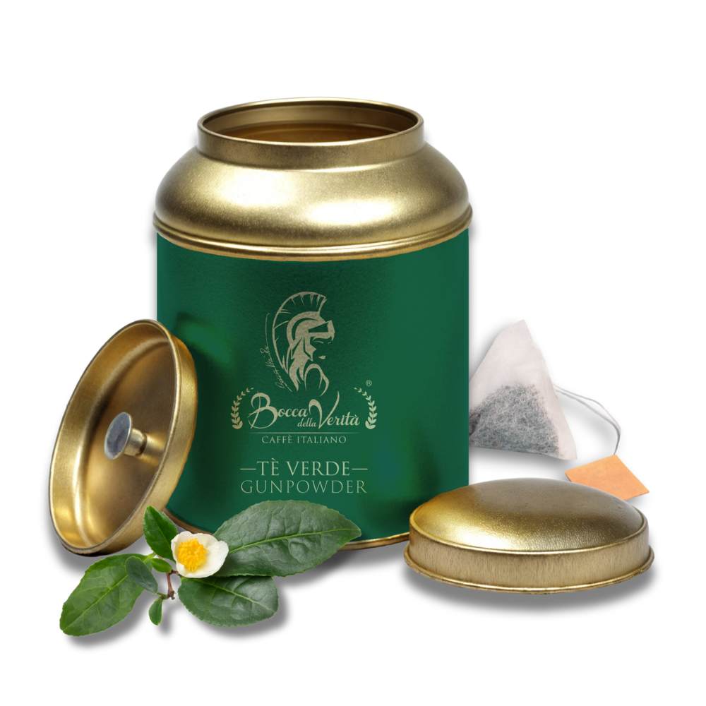 Té Verde Gunpowder en 30 Bolsas de Piramide
