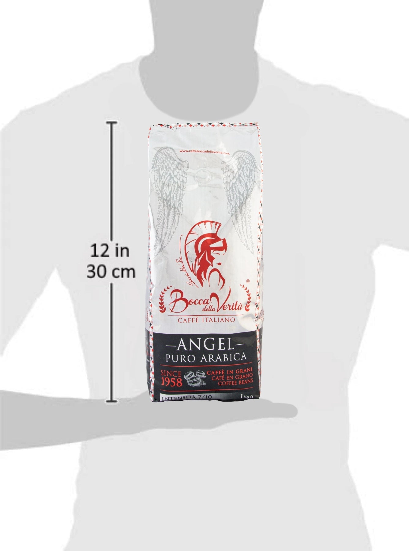 Café Italiano en Grano Angel Puro Arabica