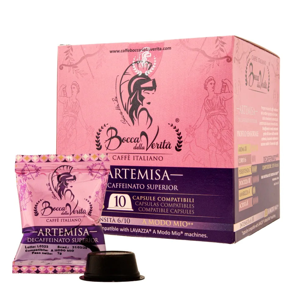 Capsule Compatibili A Modo Mio® Caffè Italiano Decaffeinato