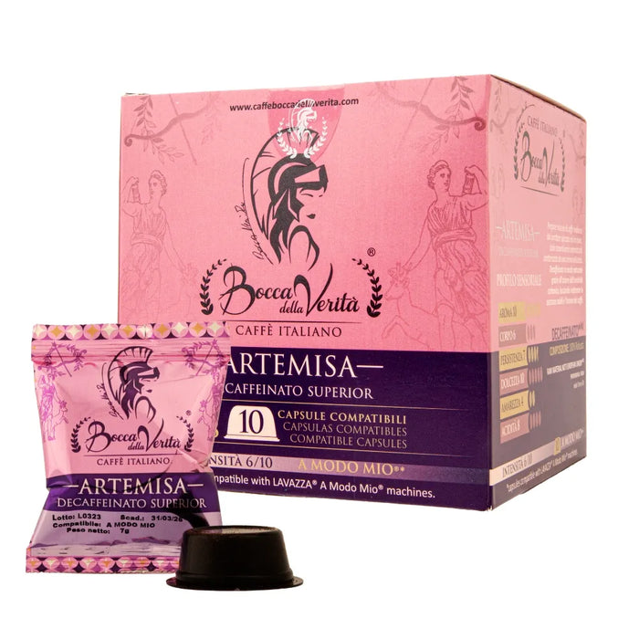 Cápsulas Compatibles A Modo Mio® Café Italiano Descafeinado