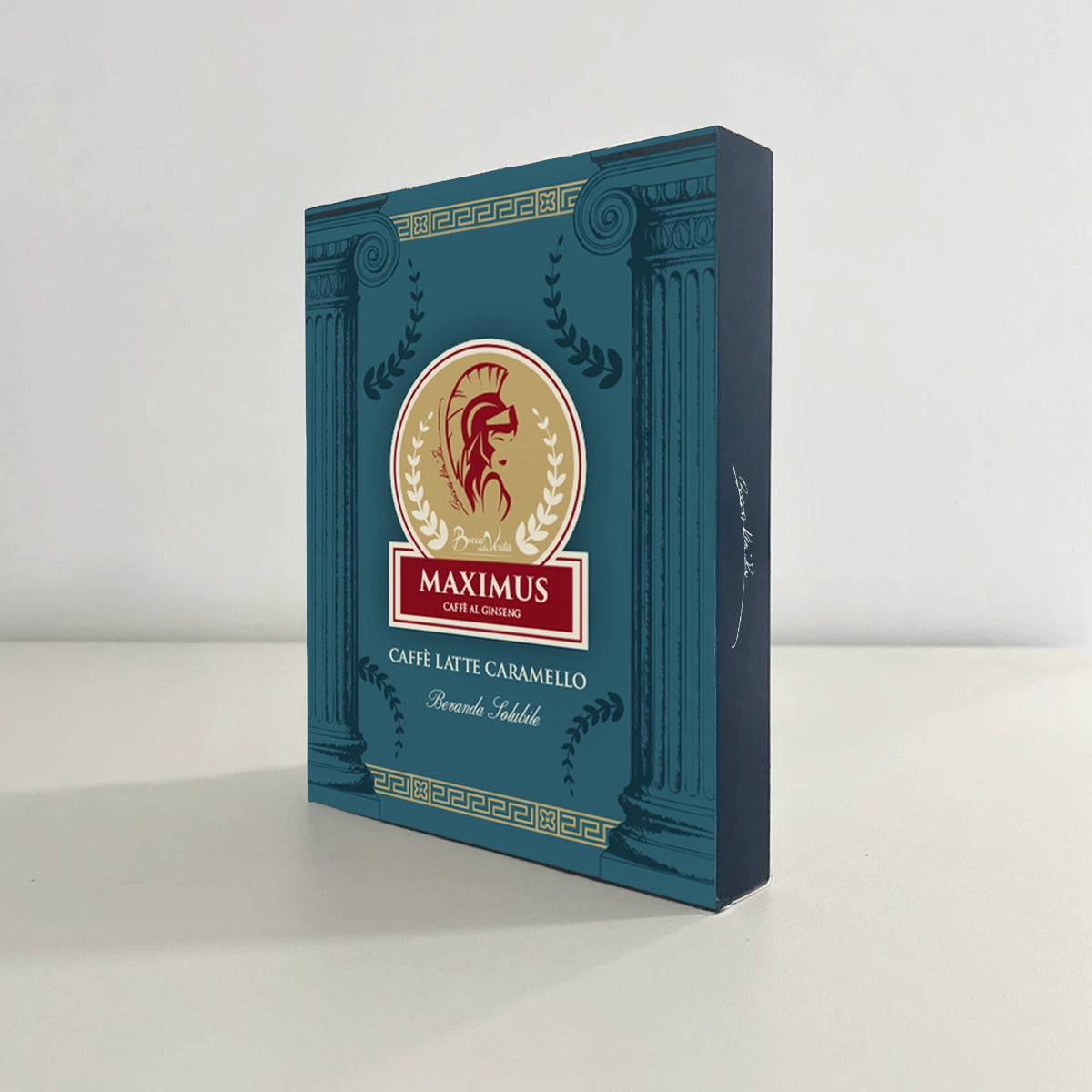 Latte Caramelo al Ginseng Soluble en Polvo, Bolsa de 250G, Producto de Italia