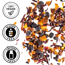 Té Rojo de Frutos Rojos en Bolsas de Piramide