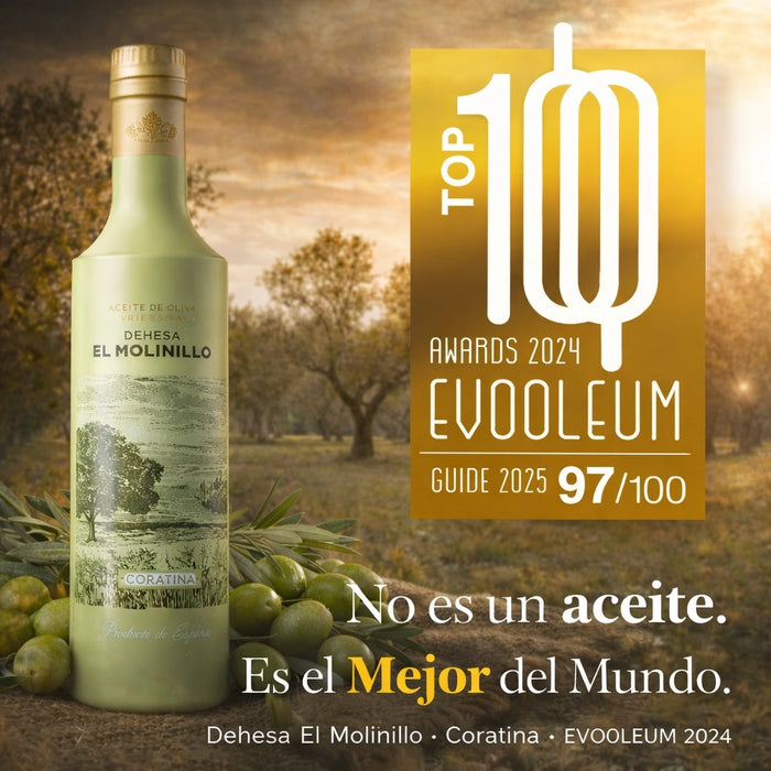 Premium AOVE Coratina GANADOR MEJOR ACEITE DEL MUNDO 2024