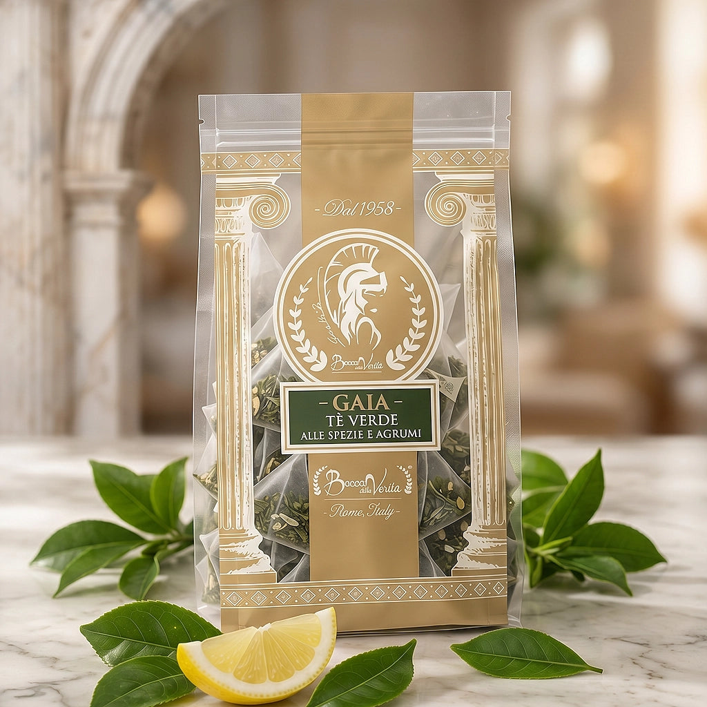 Tè verde speziato in bustine Piramide