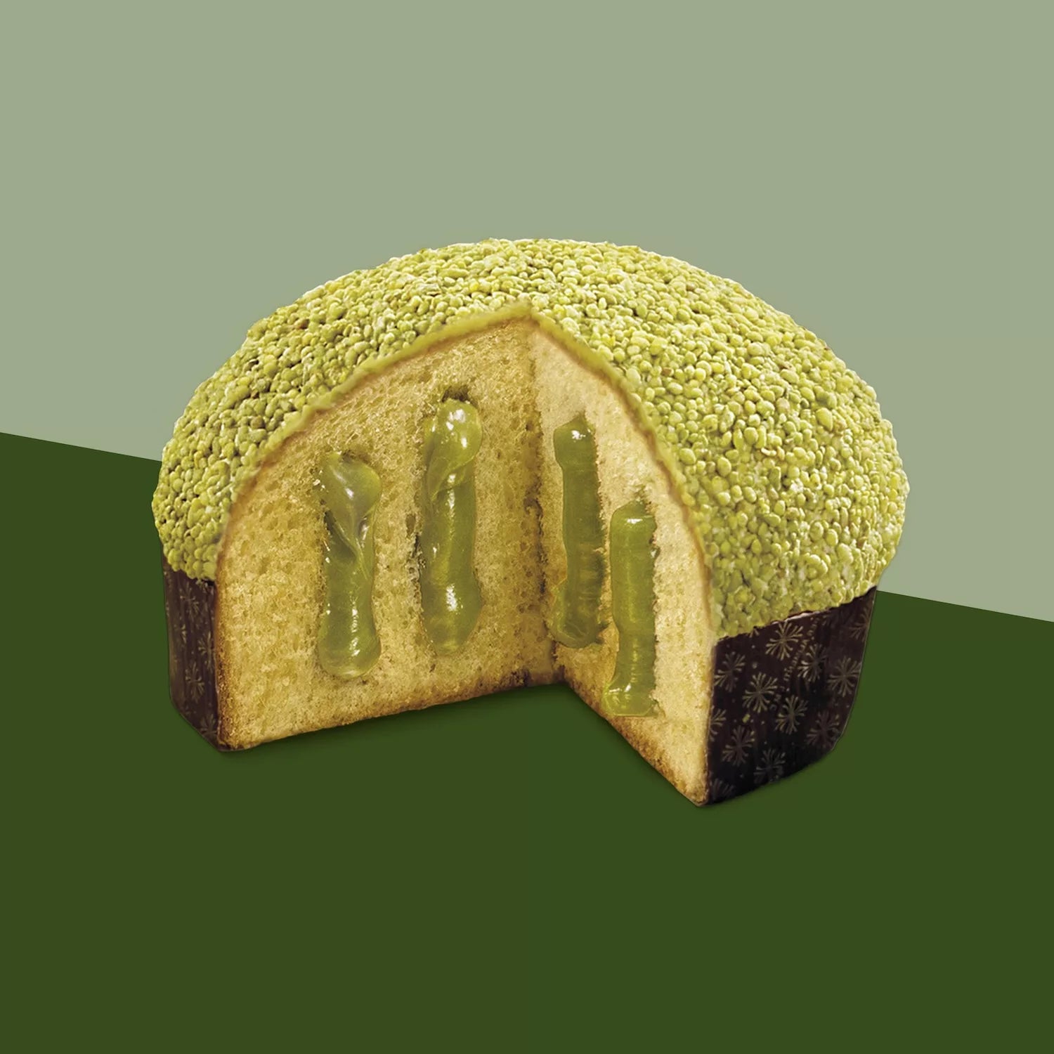 Panettone Relleno de Pistacho 950 g Edición Artesanal