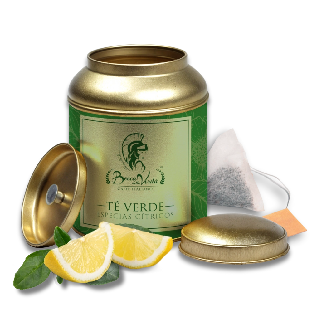 Té Verde de Especias en Bolsas de Piramide