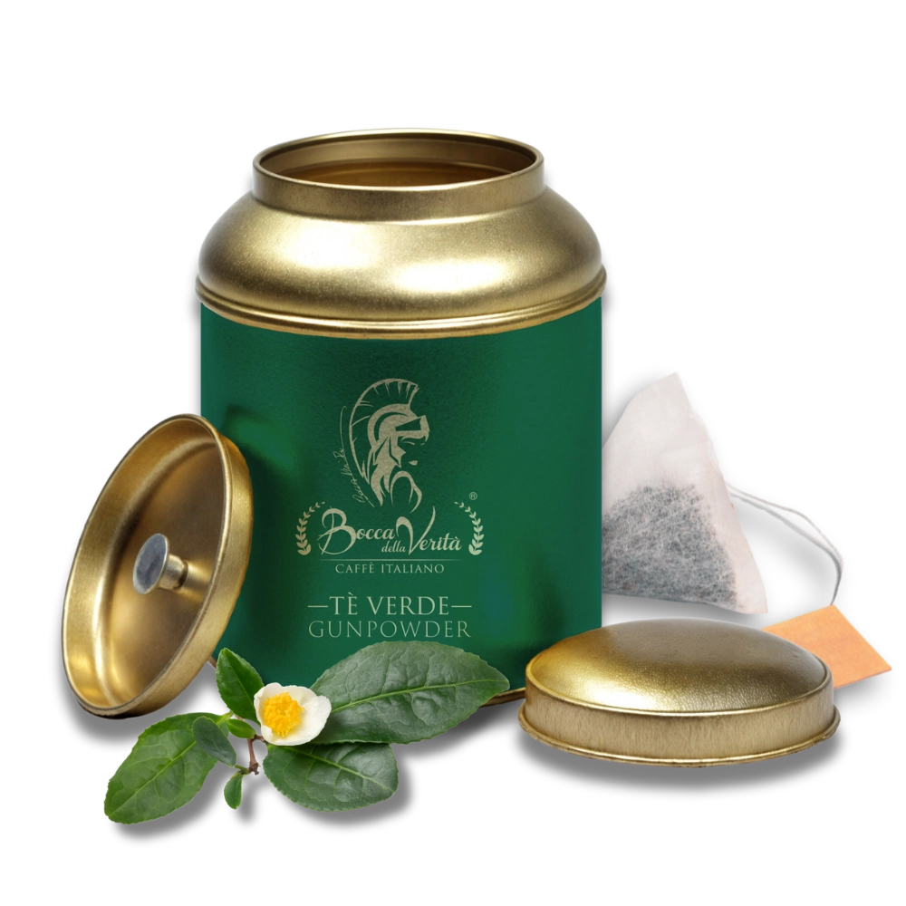 Té Verde Gunpowder en 30 Bolsas de Piramide