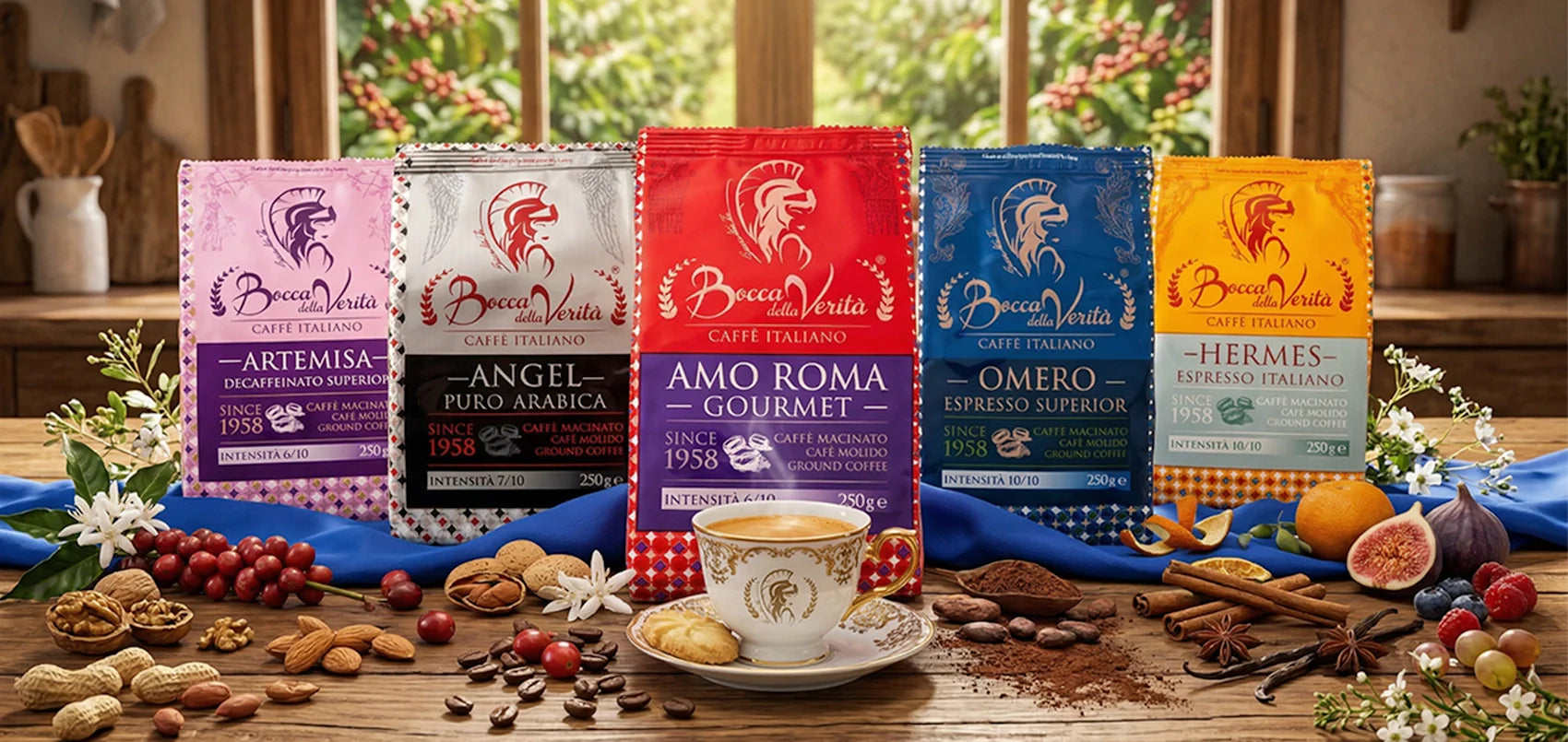 Café Italiano en Grano, Molido y Cápsulas | Bocca della Verità® – La ...