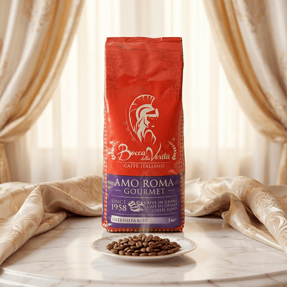 “Italian Coffee Masters Collection” 3Kg chicchi interi Amo Roma + Angel Arabica + Hermes Italian Espresso