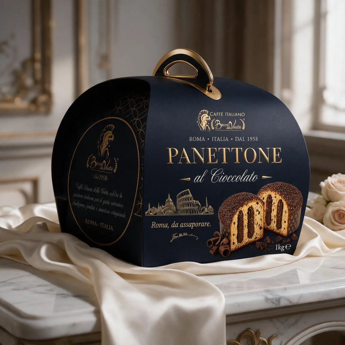 PREVENTA · PANETTONE AL CIOCCOLATO BOCCA DELLA VERITÀ® – 1 kg