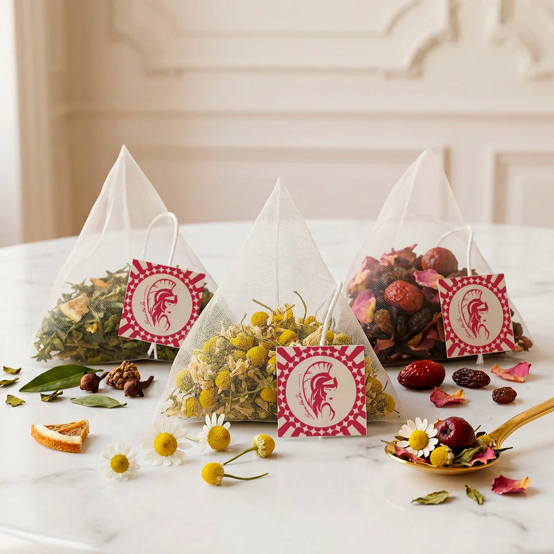 “Wellness Collection” Tasting Set 3 Teas/3 Infusions - 90 pyramids