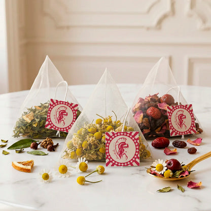 “Wellness Collection” Tasting Set 3 Teas/3 Infusions - 90 pyramids