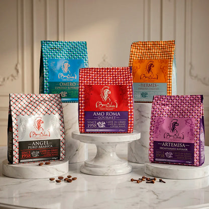 “5 Origins” Bocca della Verità® Coffee Bean Tasting 5x250g + Gift Tin