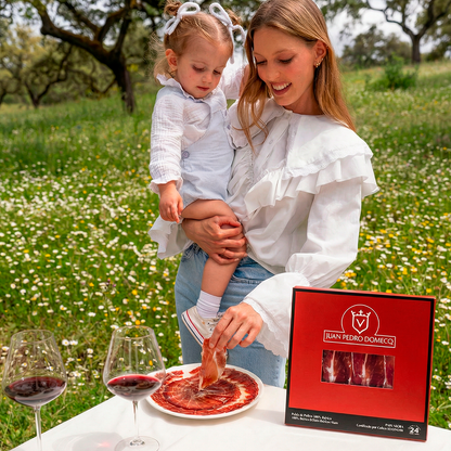 Prosciutto iberico di ghianda 100% stagionato a mano 80 g (piatto)