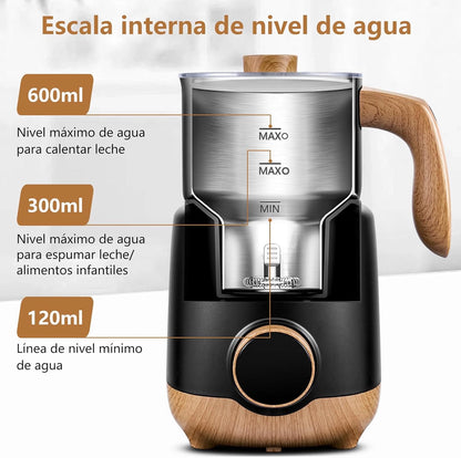 Espumador de Leche Electrico 550 W | 600ml | Negro