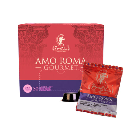 Capsules Compatible with A Modo Mio® Gourmet Italian Coffee
