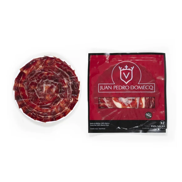Jamón de Bellota 100% Ibérico – a mano 80g (plato)