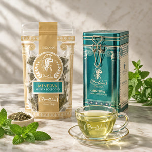 Infuso di menta menta in bustine Piramide