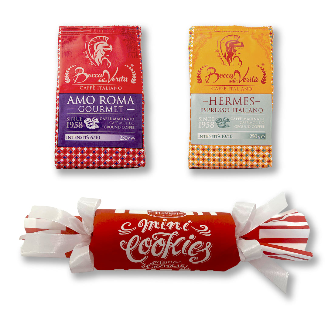 Special Promotion: 4 units of Omero Espresso Ground Coffee 250g + Decorative Tin