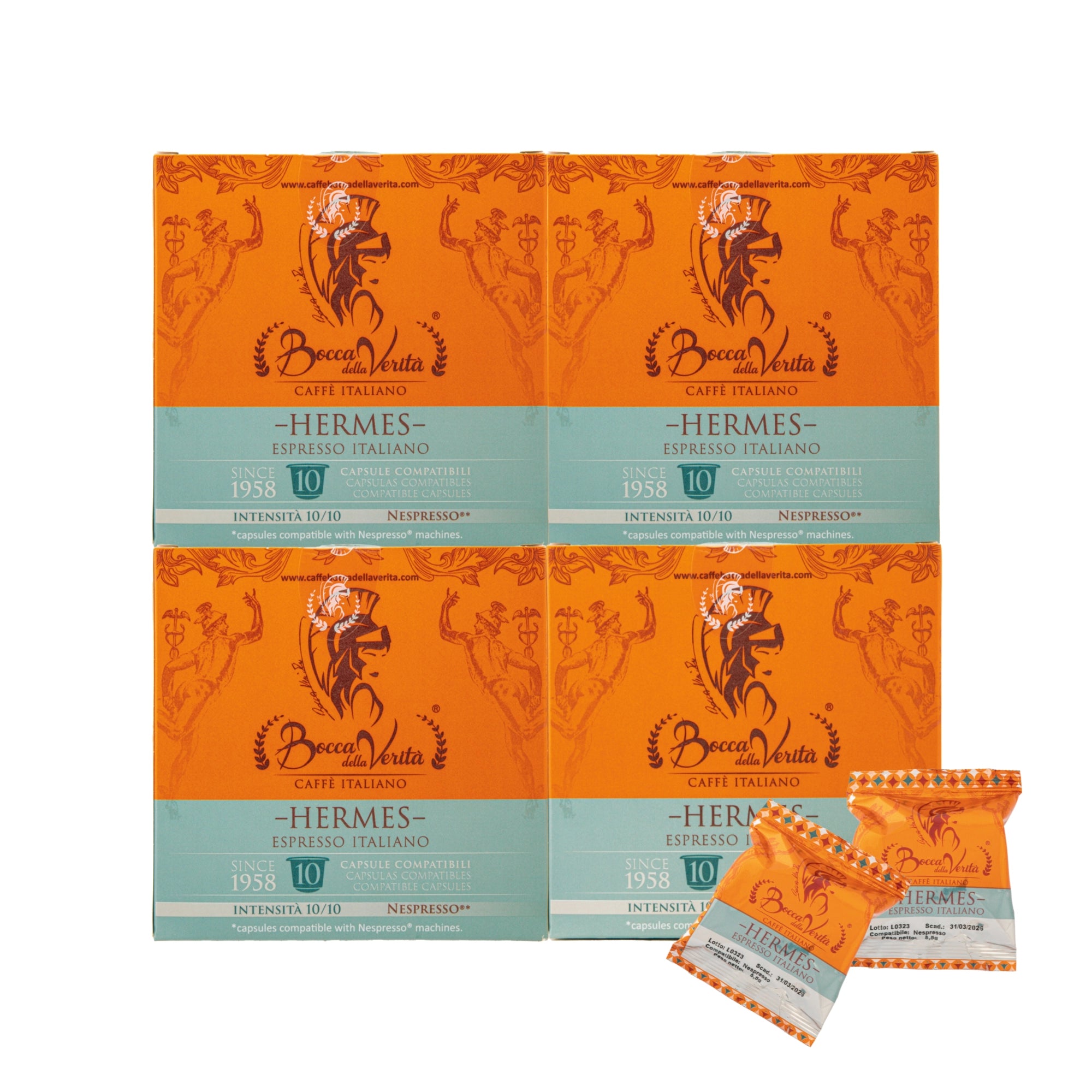 Cápsulas Compatibles Nespresso® Café Espresso Italiano