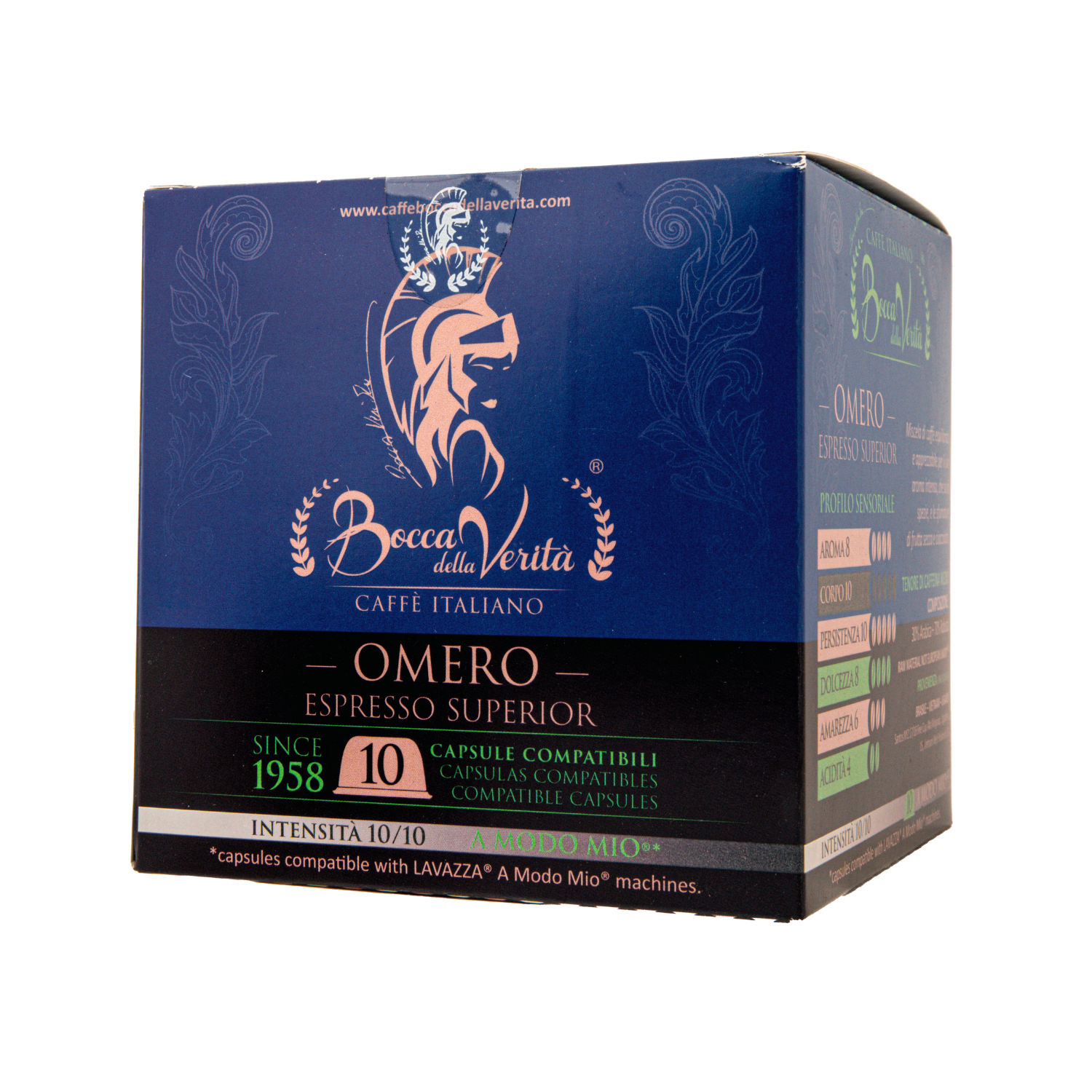 Cápsulas Compatibles A Modo Mio® Café Italiano Superior